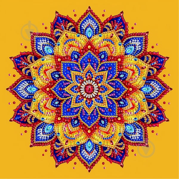 Алмазная мозаика Яркий цветок 25х25 см Brushme - фото 1 Алмазная мозаика Яркий цветок 25х25 см Brushme - фото 1