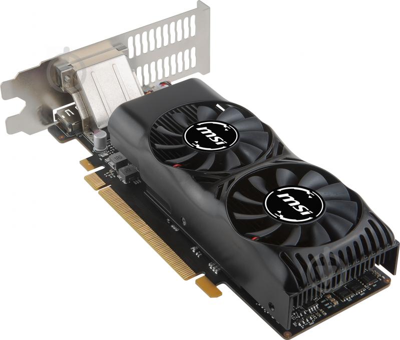 Відеокарта MSI GeForce GTX 1050 LP 2GB GDDR5 128bit (GF_GTX_1050_2GT_LP) - фото 5