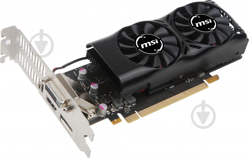 Відеокарта MSI GeForce GTX 1050 LP 2GB GDDR5 128bit (GF_GTX_1050_2GT_LP) - фото 4