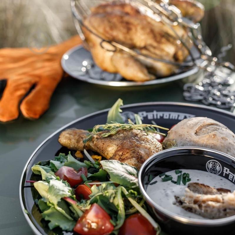 Набір мисок Petromax 0,16 л Enamel Bowls 2 шт. чорний - фото 3 Набір мисок Petromax 0,16 л Enamel Bowls 2 шт. чорний - фото 3