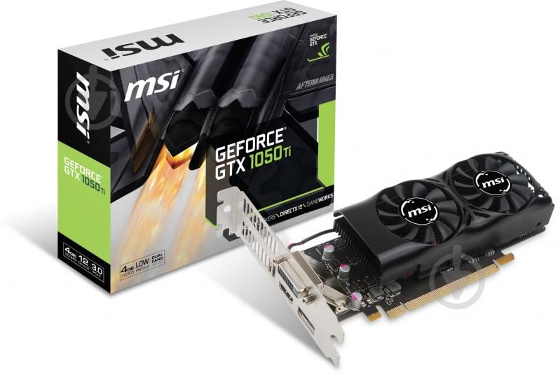 Видеокарта MSI GeForce GTX 1050 Ti LP 4GB GDDR5 128bit (GTX 1050 Ti 4GT LP) - фото 7