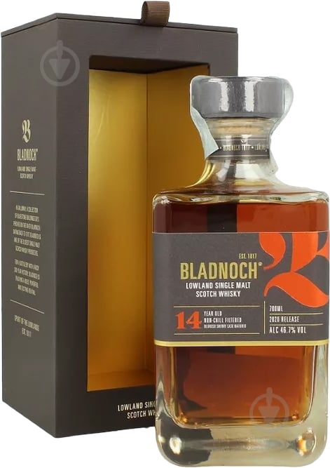 Виски Bladnoch 14 yo 46.7% 0,7 л - фото 1 Виски Bladnoch 14 yo 46.7% 0,7 л - фото 1