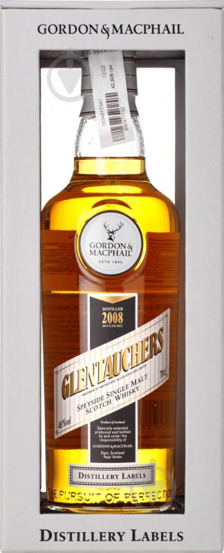 Віскі Gordon & MacPhail Glentauchers 2008 0,7 л - фото 1