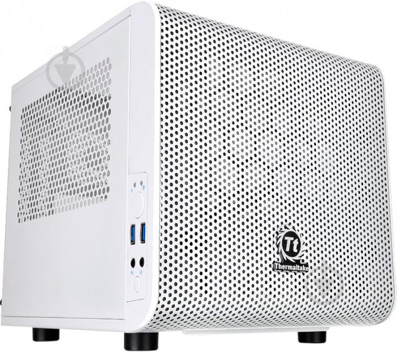 Корпус Thermaltake Core V1 Snow Edition (CA-1B8-00S6WN-01) - фото 1