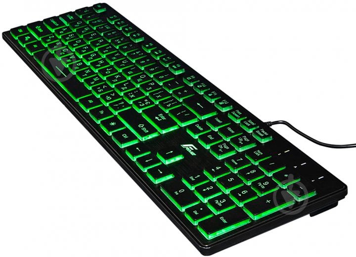 Клавиатура Frime (FLK18210) MoonFox 3Color USB black - фото 3