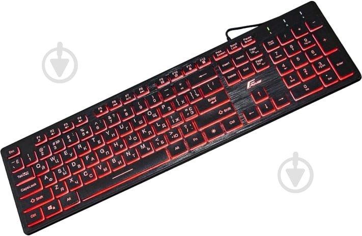 Клавиатура Frime (FLK18210) MoonFox 3Color USB black - фото 2