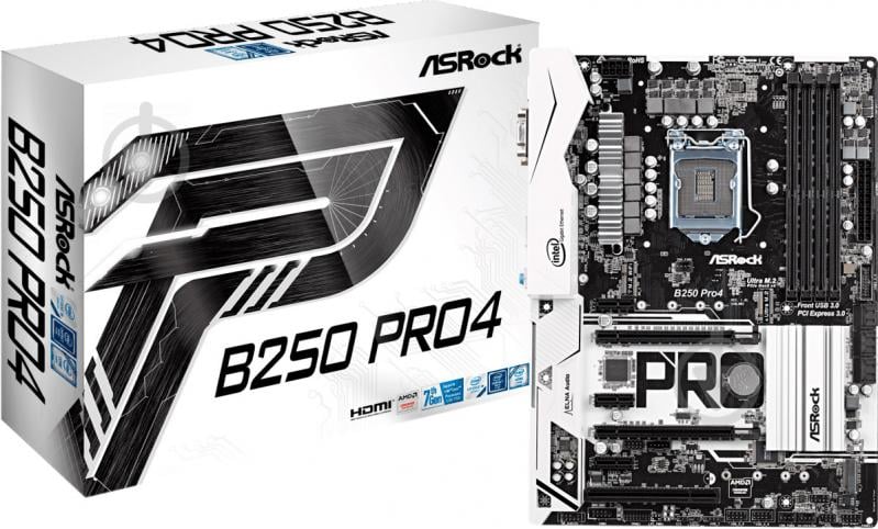 Материнська плата ASRock B250_PRO4 (Socket 1151, Intel B250, ATX) - фото 5