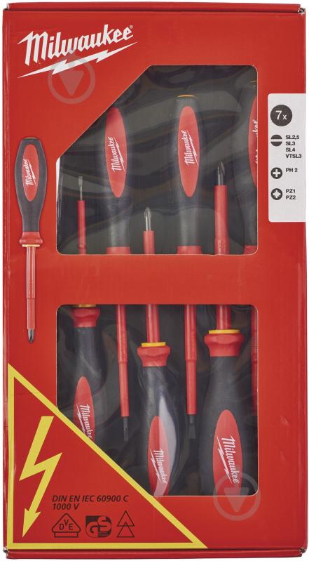 Набор отверток Milwaukee 4932464067 - фото 1