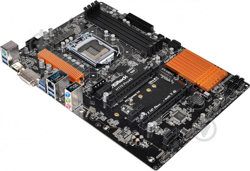 Материнська плата ASRock H170_PRO4S (Socket 1151, Intel H170, ATX) - фото 3