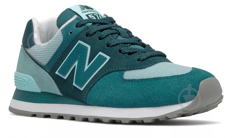 Кросівки жіночі зимові New Balance WL574WS2 р.37 бірюзові - фото 4