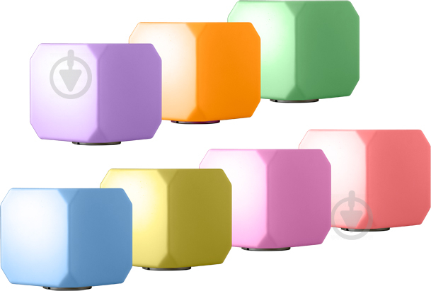 Ночник Jazzway AJ1-RGB-ST11 Cube LED 1,5 Вт белый - фото 2