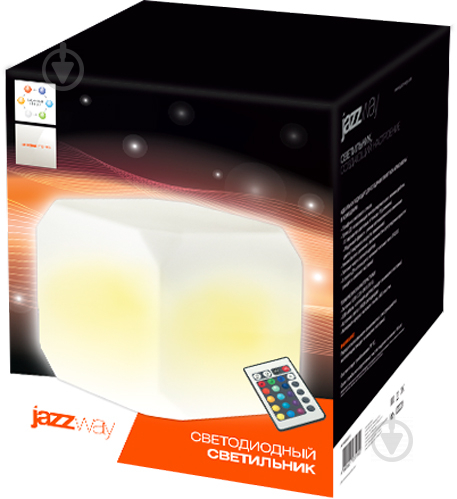 Ночник Jazzway AJ1-RGB-ST11 Cube LED 1,5 Вт белый - фото 3