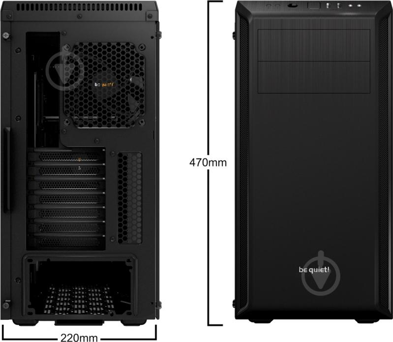 Корпус be quiet! Pure Base 600 Window Black (BGW21) - фото 10