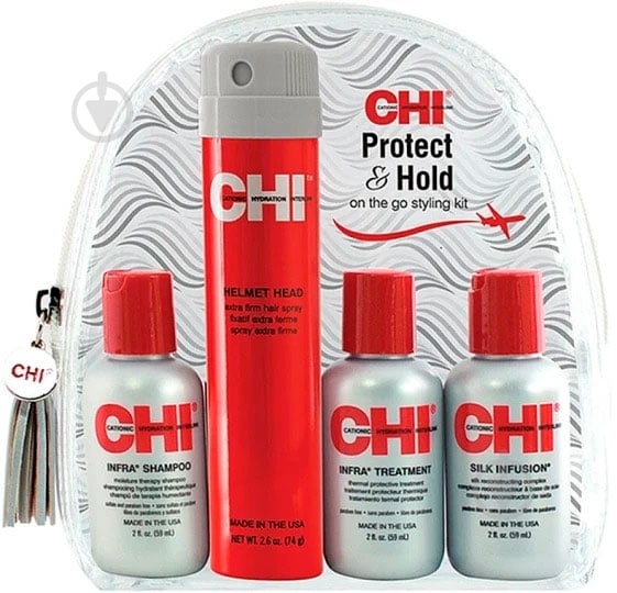Набір подарунковий CHI Protect & Hold - фото 1 Набір подарунковий CHI Protect & Hold - фото 1