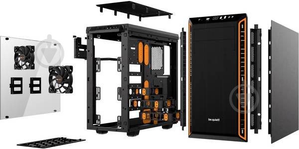 Корпус be quiet! Pure Base 600 Window Orange (BGW20) - фото 7