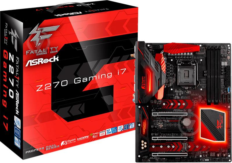 Материнська плата ASRock Z270_PROF_GAMING_I7 (Socket 1151, Intel Z270, ATX) - фото 5