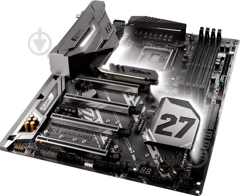 Материнська плата ASRock Z270_SUPERCARRIER (Socket 1151, Intel Z270, ATX) - фото 3