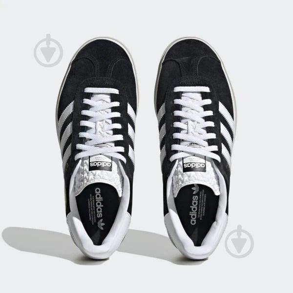 Кроссовки женские демисезонные Adidas GAZELLE BOLD W HQ6912 р.41 1/3 черные - фото 9