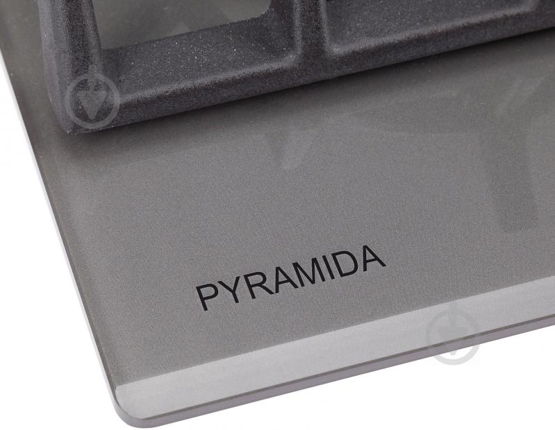 Варильна поверхня газова Pyramida PFG 647 GRAY LUXE - фото 6