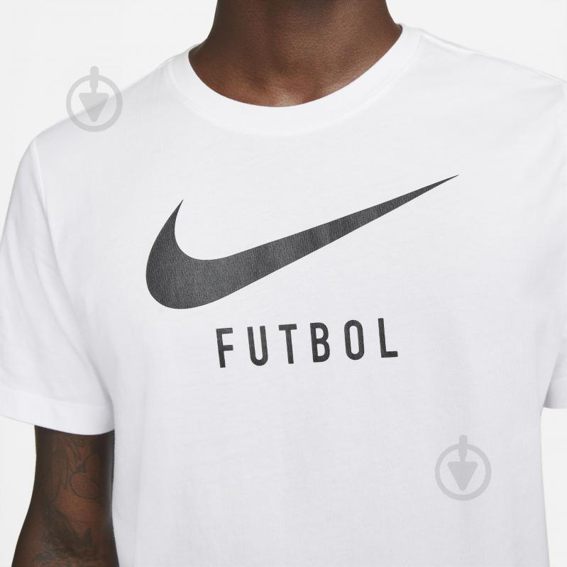 Футболка Nike M NK SWSH FTBL SCCR TEE DH3890-101 р.XL белый - фото 3