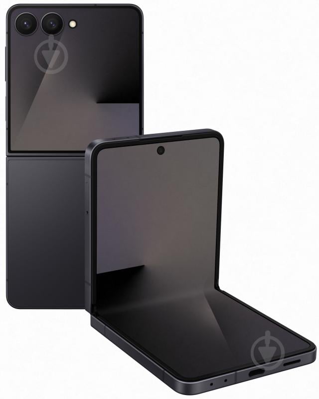 Смартфон Samsung Galaxy Flip7 5G 12/256GB jet black (SM-F766BZKGSEK) - фото 1 Смартфон Samsung Galaxy Flip7 5G 12/256GB jet black (SM-F766BZKGSEK) - фото 1