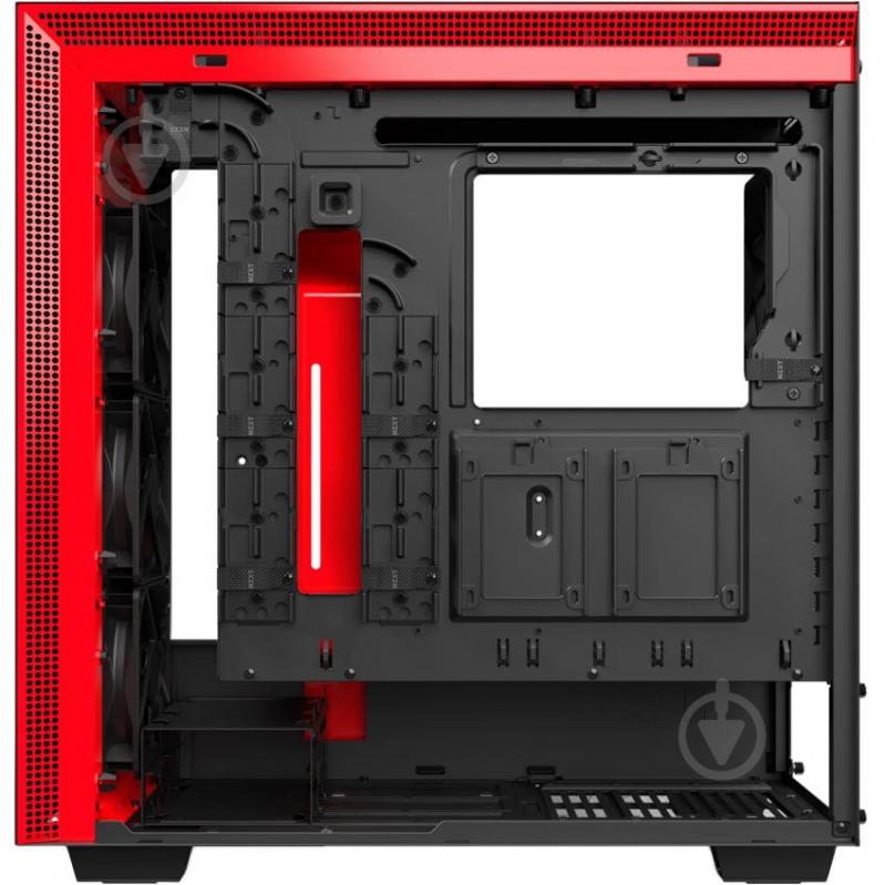 Корпус NZXT H710 Matte Black-Red (CA-H710B-BR) без БП - фото 12