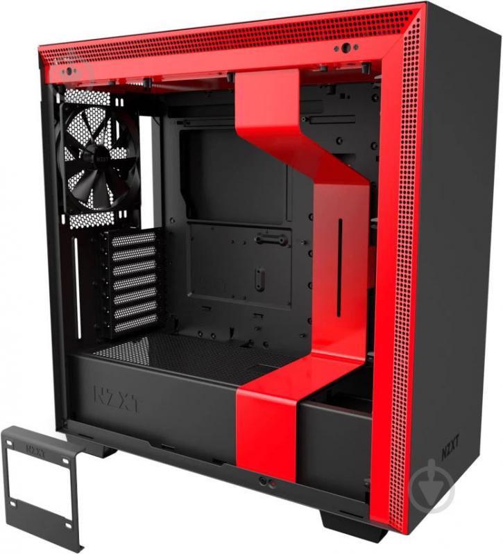 Корпус NZXT H710 Matte Black-Red (CA-H710B-BR) без БП - фото 14