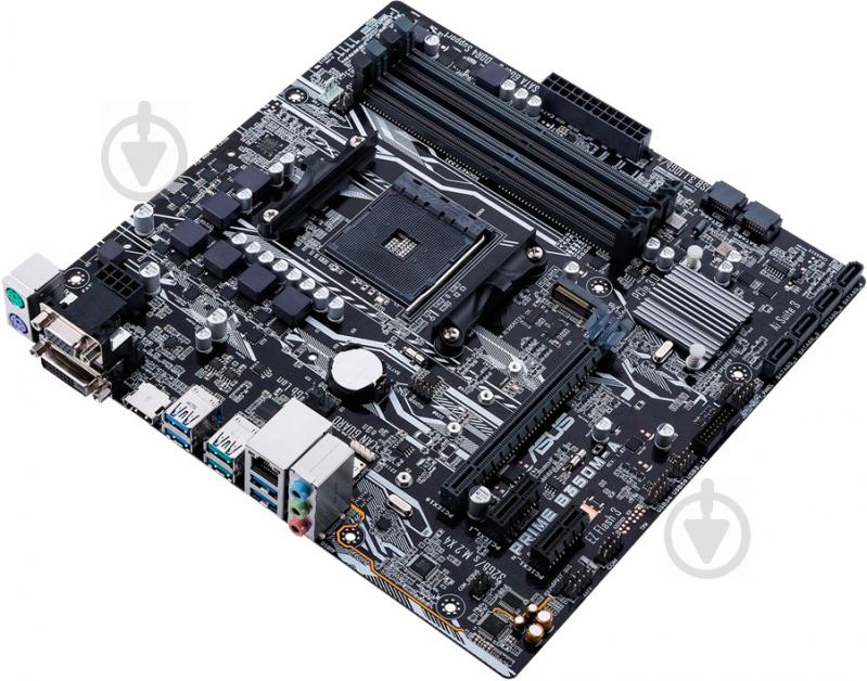 Материнська плата Asus PRIME_B350M-A (Socket AM4, AMD B350, mirco ATX) - фото 3