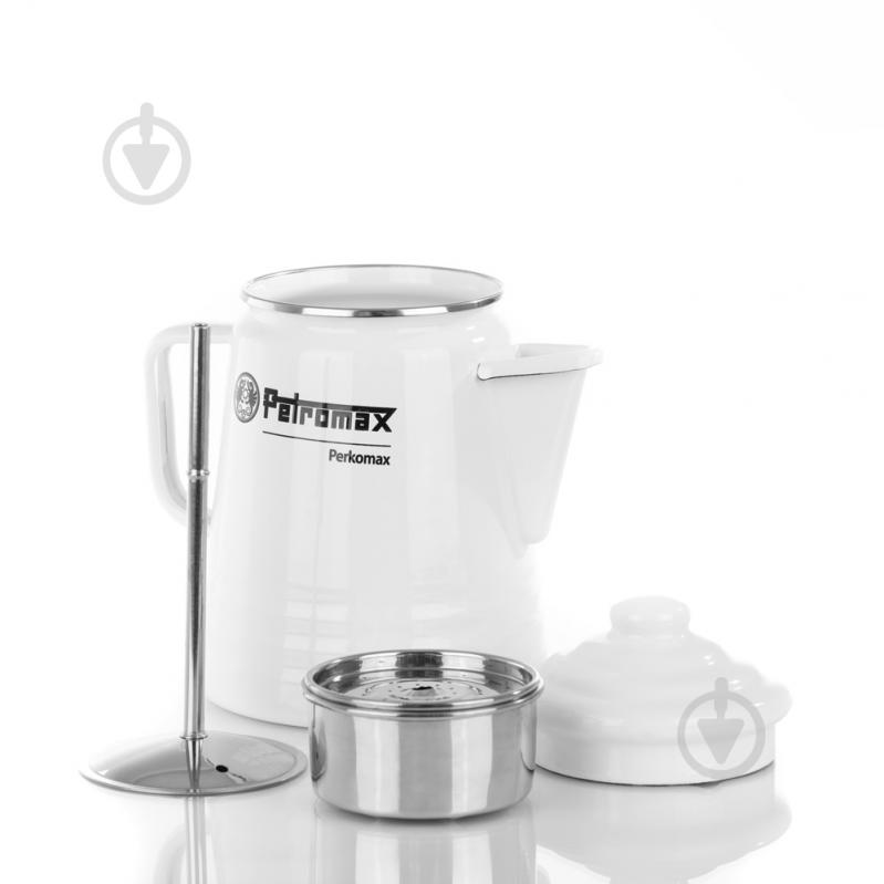 Кофеварка-перколятор Petromax 1,3 л Tea and Coffee Percolator Perkomax белый - фото 3 Кофеварка-перколятор Petromax 1,3 л Tea and Coffee Percolator Perkomax белый - фото 3