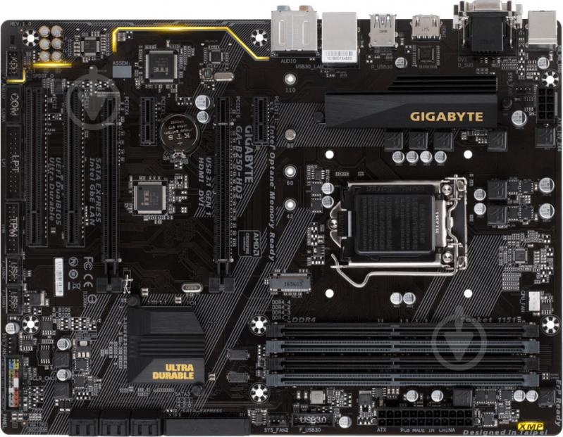 Материнская плата Gigabyte GA-B250-HD3 (Socket 1151, Intel B250, ATX) - фото 1