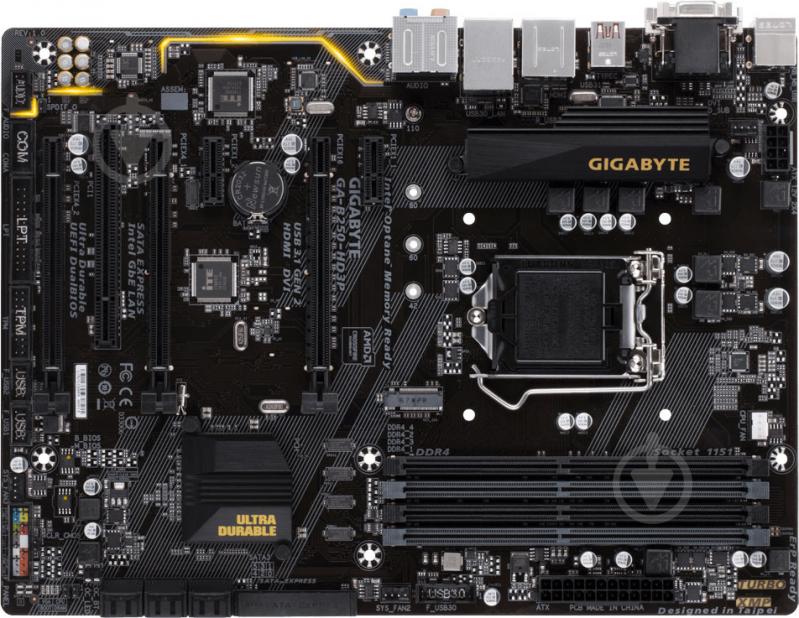 Материнская плата Gigabyte GA-B250-HD3P (Socket 1151, Intel B250, ATX) - фото 1