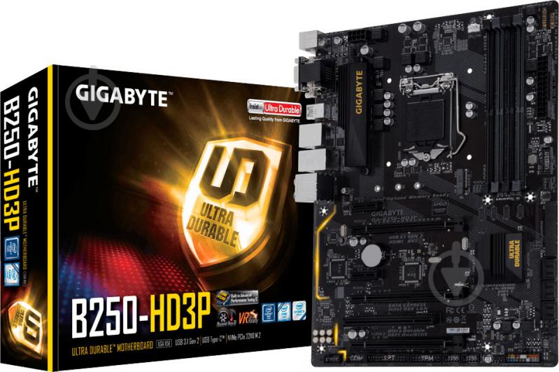 Материнская плата Gigabyte GA-B250-HD3P (Socket 1151, Intel B250, ATX) - фото 4