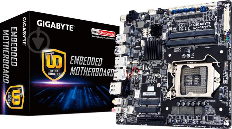 Материнська плата Gigabyte GA-H110TN (Socket 1151, Intel H110, mini ITX) - фото 4