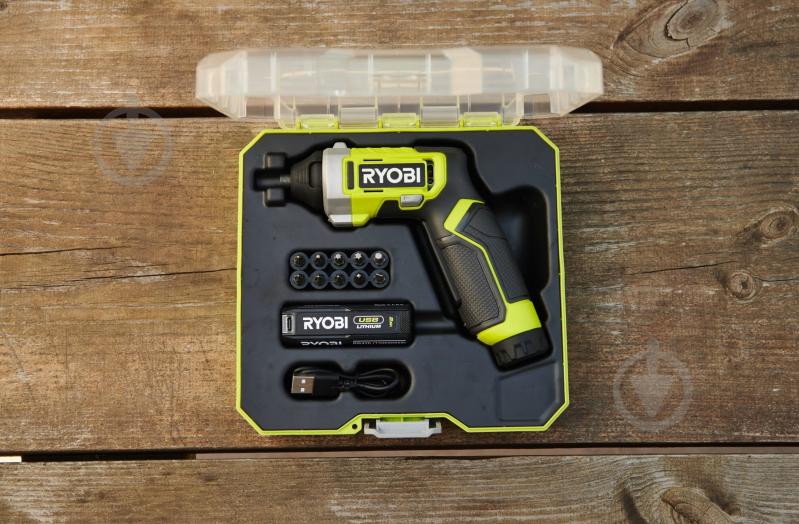 Отвертка аккумуляторная RYOBI RSD4-120T 5133006210 - фото 7