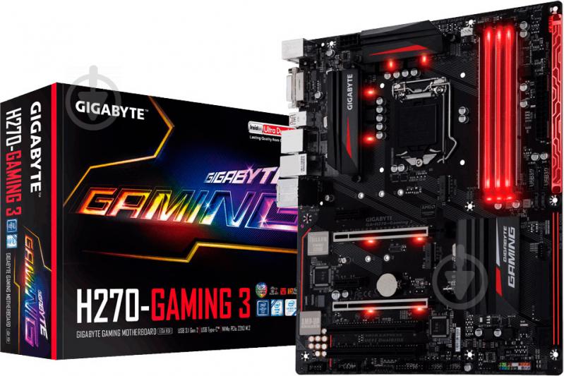 Материнская плата Gigabyte GA-H270-Gaming_3 (Socket 1151, Intel H270, ATX) - фото 4