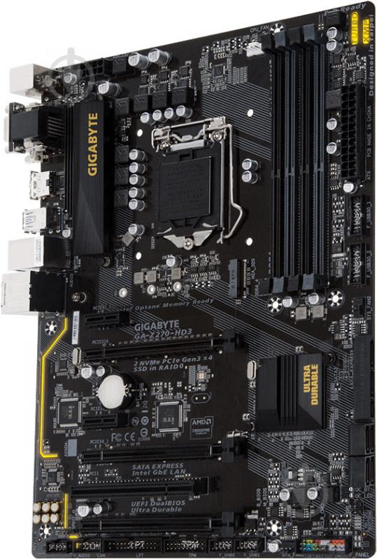 Материнская плата Gigabyte GA-Z270-HD3 (Socket 1151, Intel Z270, ATX) - фото 2