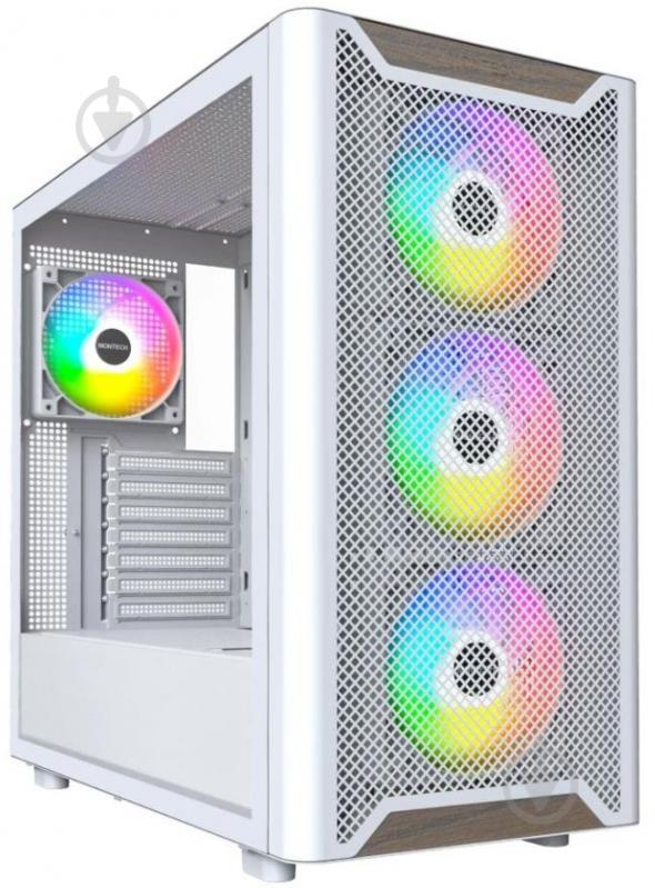 Корпус Montech XR WOOD White - фото 1