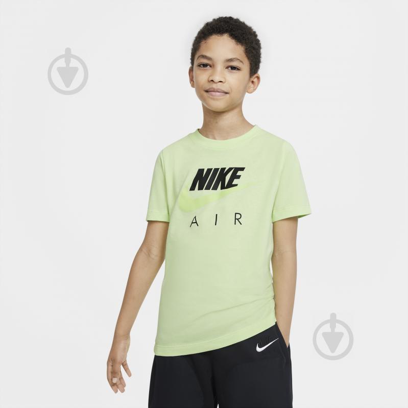 Футболка Nike B NSW TEE Air FA20 1 CZ1828-383 р.XS мятный - фото 3