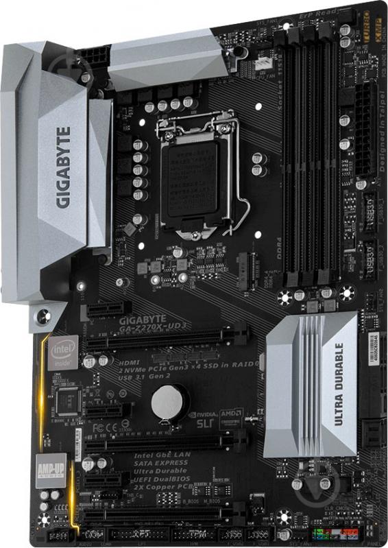 Материнская плата Gigabyte GA-Z270X-UD3 (Socket 1151, Intel Z270, ATX) - фото 2