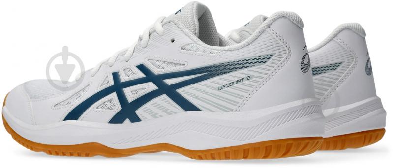 Кросівки чоловічі демісезонні Asics UPCOURT 6 1071A104-100 р.44 білі - фото 5