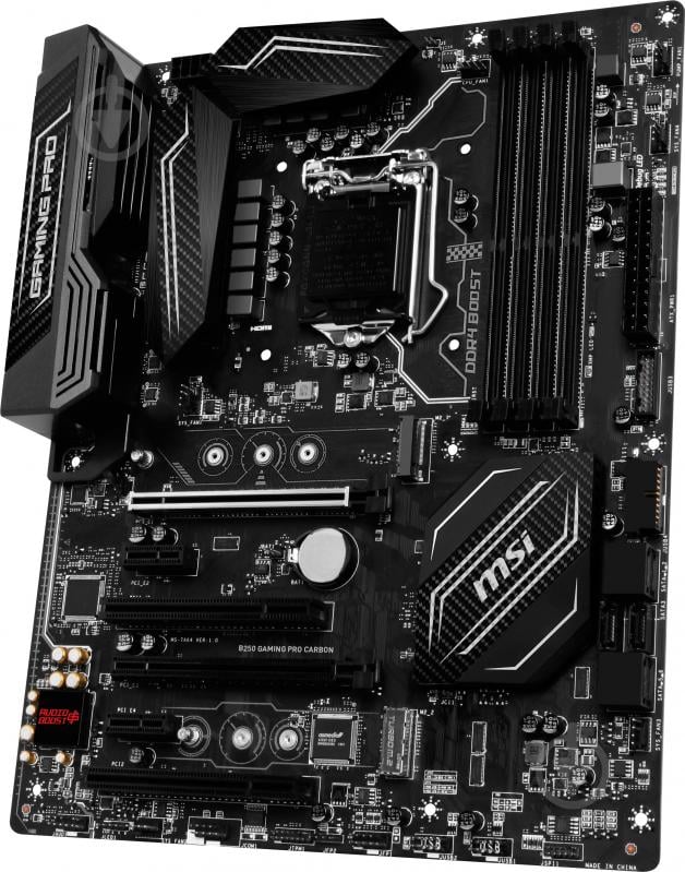 Материнская плата MSI B250_GAMING_PRO_CARBON (Socket 1151, Intel B250, ATX) - фото 3