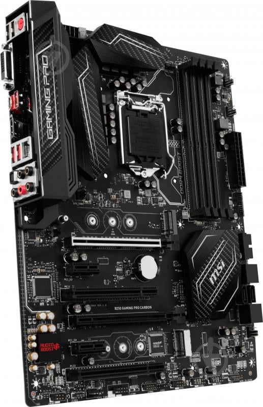 Материнская плата MSI B250_GAMING_PRO_CARBON (Socket 1151, Intel B250, ATX) - фото 2