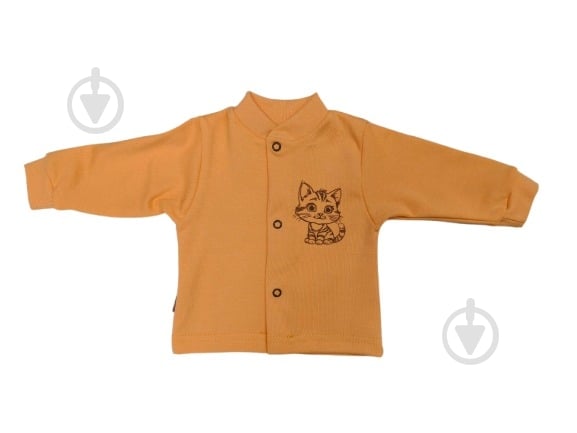 Кофта унисекс Bambinelli Кф305-4 р.80 оранжевый - фото 2