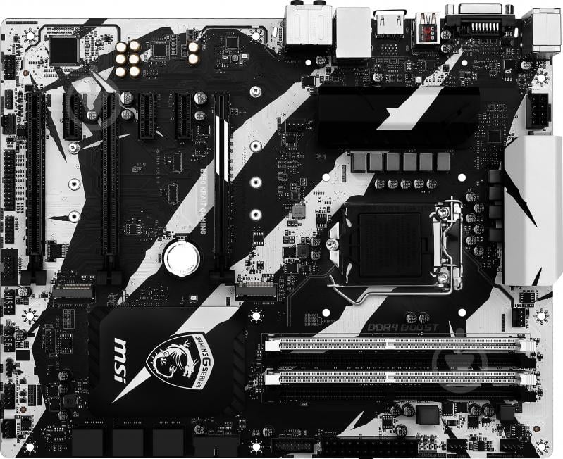 Материнська плата MSI B250_KRAIT_GAMING (Socket 1151, Intel B250, ATX) - фото 1