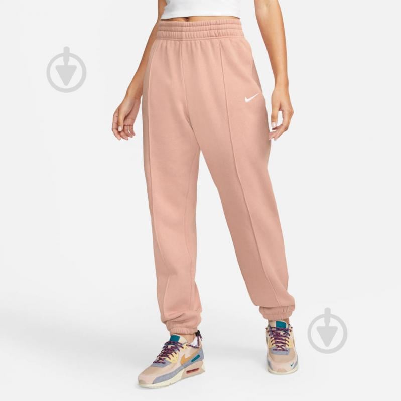 Штани Nike W NSW ESSNTL CLCTN FLC PANT DQ5098-609 р. XL коричневий - фото 1