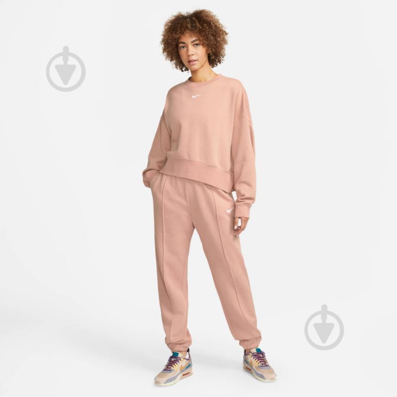 Штани Nike W NSW ESSNTL CLCTN FLC PANT DQ5098-609 р. XL коричневий - фото 3