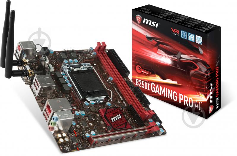 Материнская плата MSI B250I_GAMING_PRO_AC (Socket 1151, Intel B250, mini ITX) - фото 5