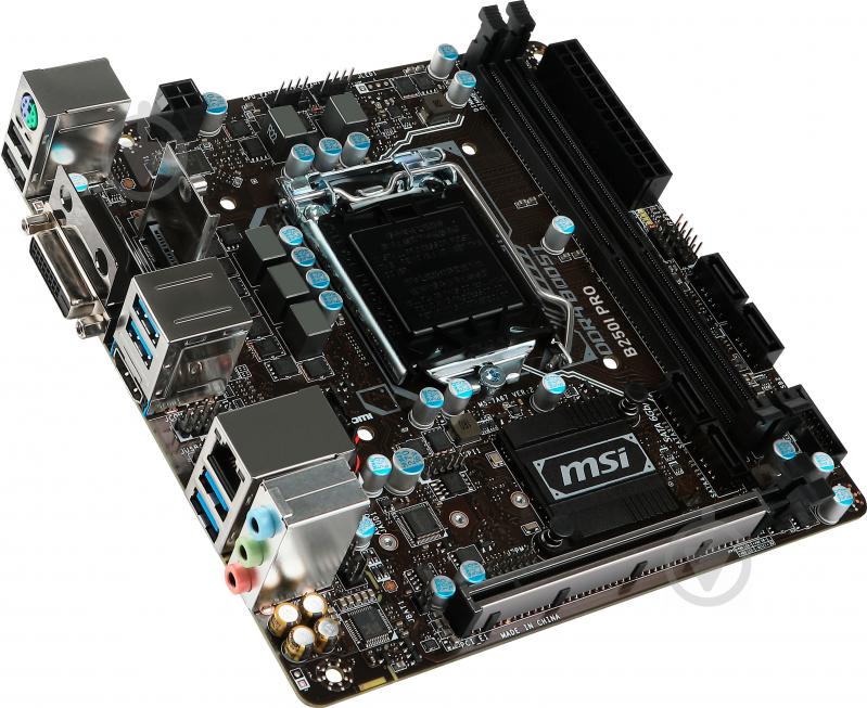 Материнська плата MSI B250I_PRO (Socket 1151, Intel B250, mini ITX) - фото 2