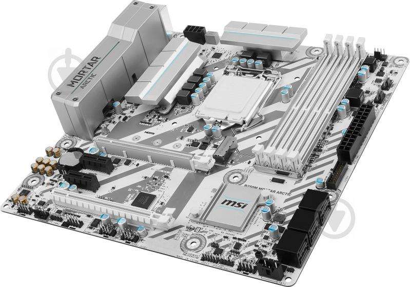 Материнская плата MSI B250M_MORTAR_ARCTIC (Socket 1151, Intel B250, mirco ATX) - фото 2