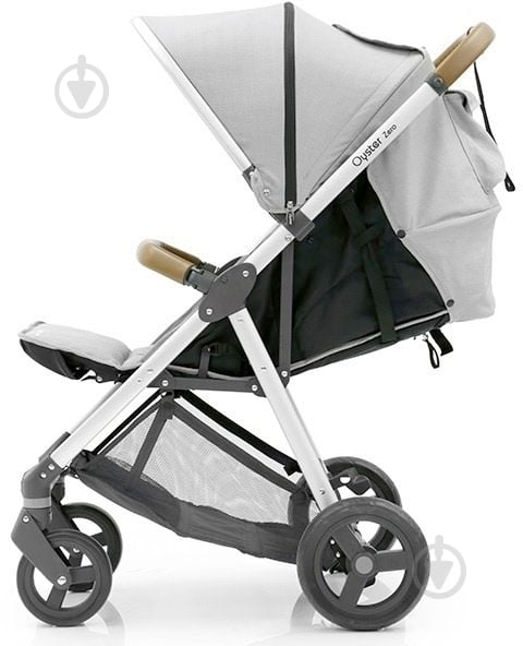 Коляска прогулочная BabyStyle Oyster Zero Pure Silver OZEPUSI - фото 2